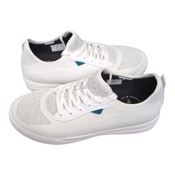 Vessi Weekend Mens 8 Marble White Waterproof Dyma-Tex Knit Casual Sneaker - Picture 11 of 11